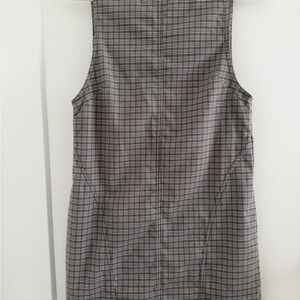 Free People Plaid Shift Dress